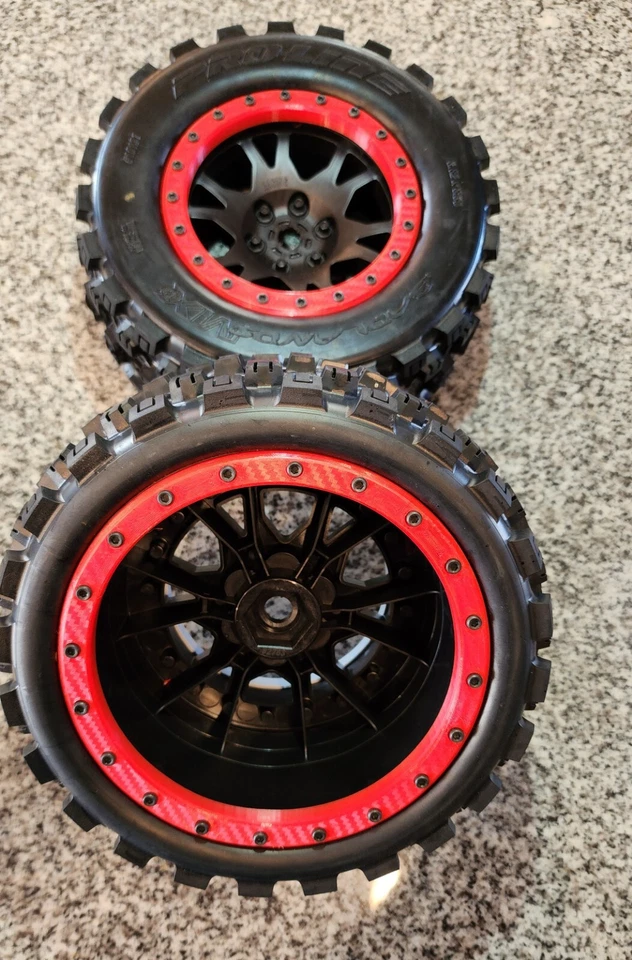 ProLine PROLOC Impulse JConcepts Hazards Wheel Bead Lock Rings X-MAXX XRT ARRMA - Image 4 of 4