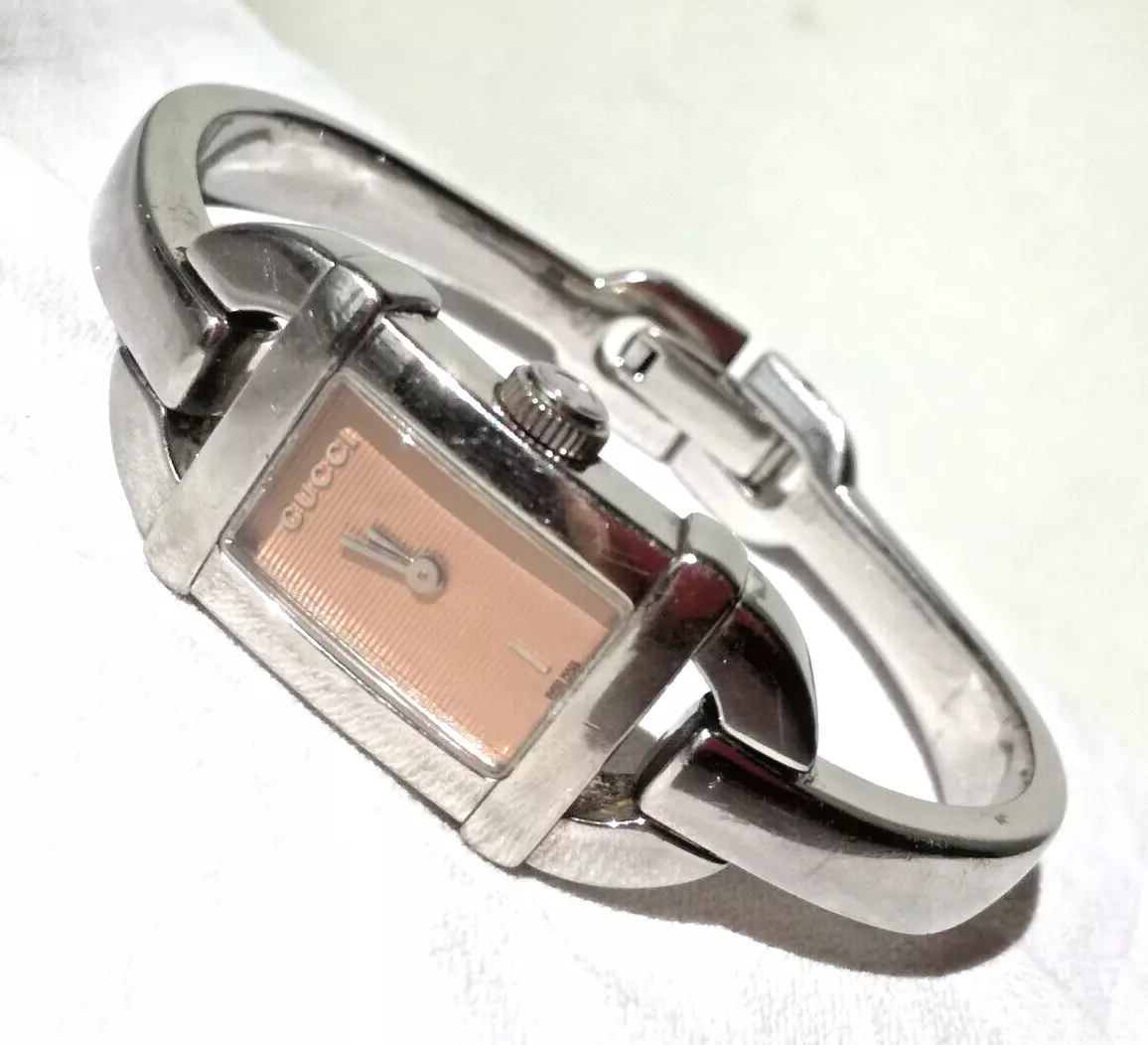 Montre femme GUCCI 6800L à barrettes taille S   BAMBOO Ladies Watch