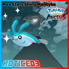 Pokemon Legends: Arceus Shiny Mantyke Max Stats