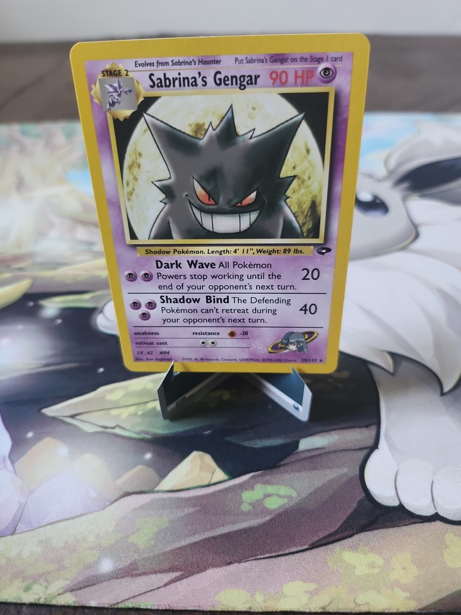 NM Pokémon TCG Sabrina's Gengar Gym Challenge 29 Regular