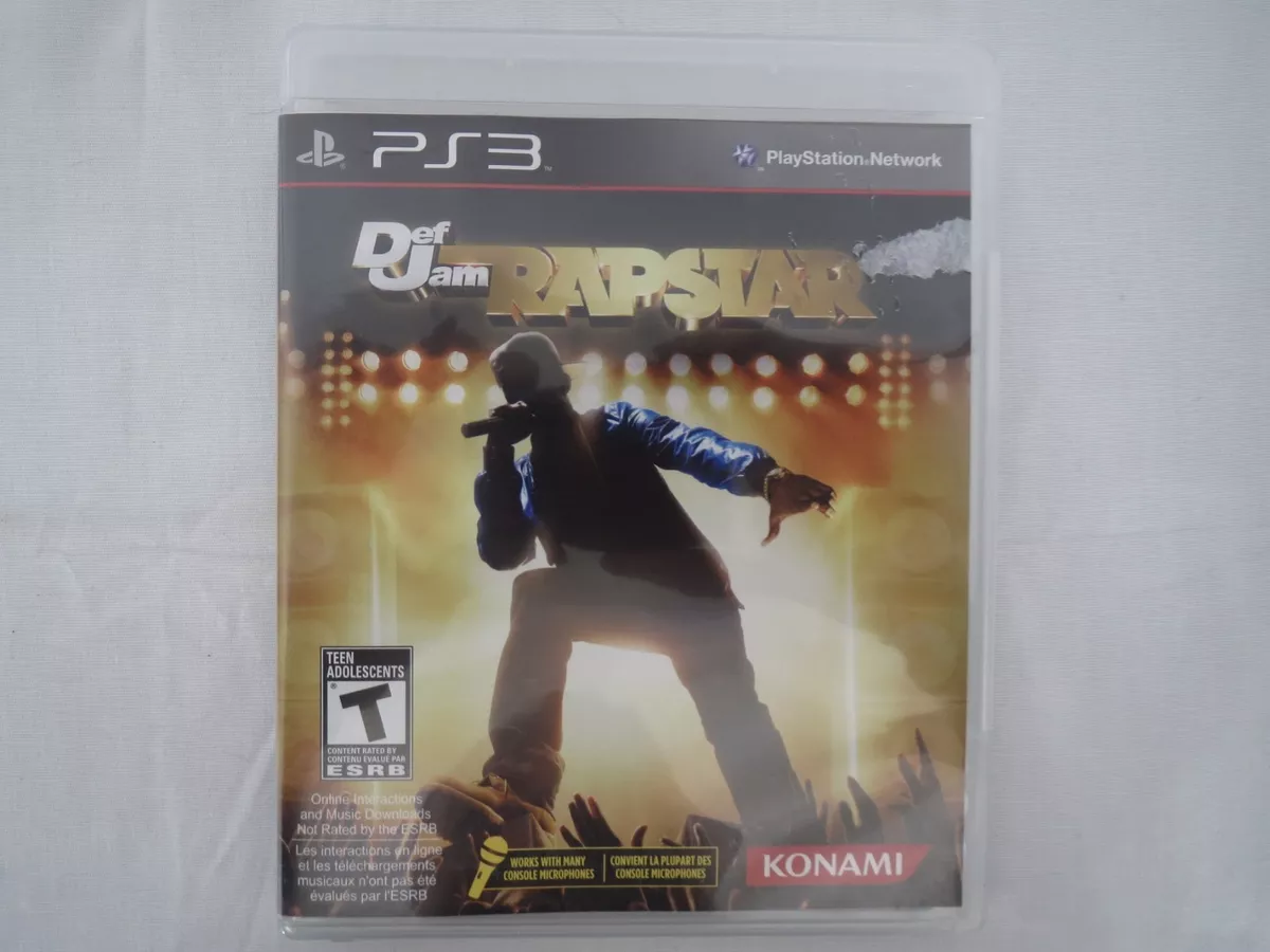 Playstation 3 Def Jam Rapstar 