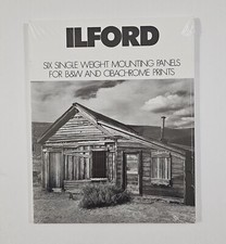 ILFORD Sei Pannelli di Montaggio Peso Singolo 8x10 per Stampe B&W e Cibachrome