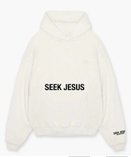 Seek Jesus X Made By Heaven Hoodie Sweatshirt Blue Green Cream Black Brown White
