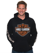 Harley-Davidson Men's Bar  Shield Logo Pullover Hooded Sweatshirt 30297503