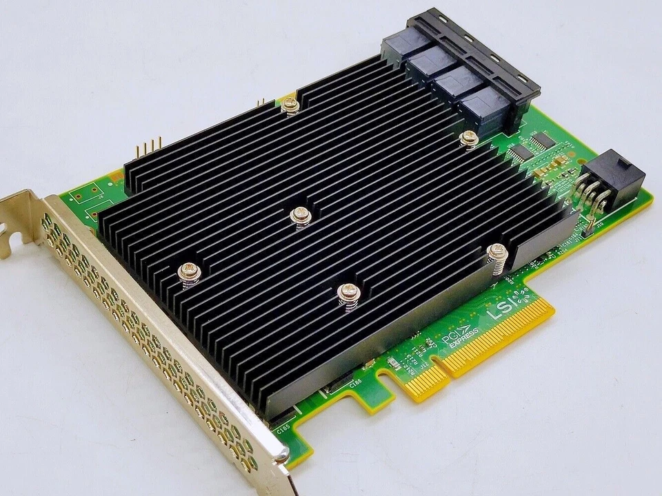 LSI 9300-16I 9305-16i 9305-24i HBA Card SAS TO SATA & TO SAS 12Gbps IT Mode LOT - Image 2 of 4