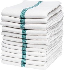 100 Cotton Barber Towels, 15"x26", Soft and Absorbent Multipurpose Towels for S