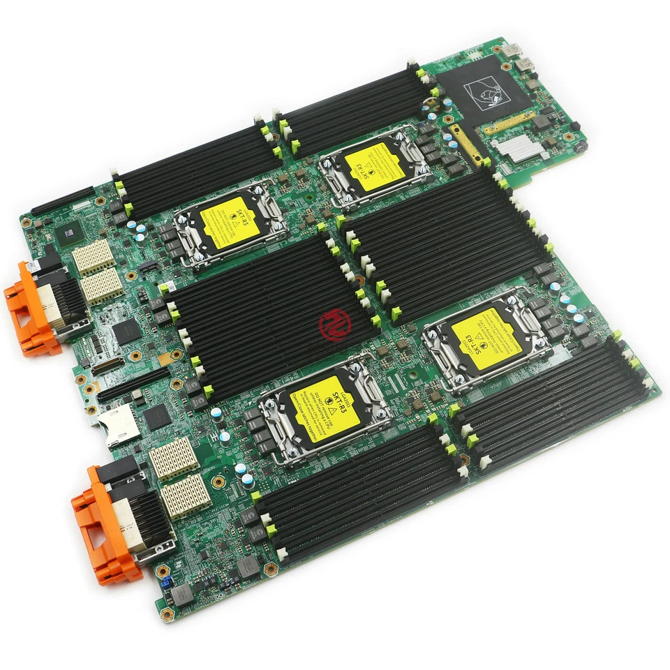 For Dell PowerEdge M830 FC830 Server Motherboard 4 CPU DDR4 System Board 0W4W8N - Image 2 of 4