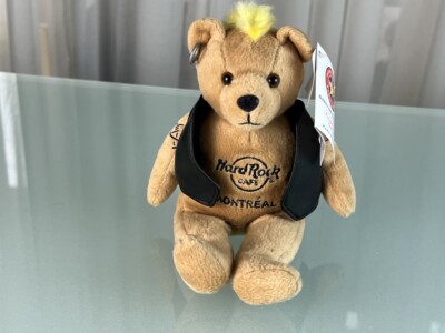 Künstlerbär Teddybär Hard Rock Cafe 22 cm. Nichtraucherhaushalt