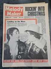 Melody Maker December 3rd 1977, Keith Moon Cover The Jam Concert Advert