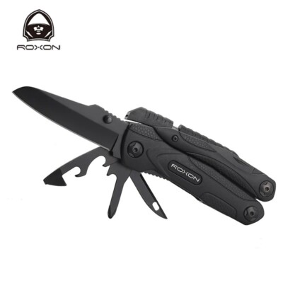Roxon CM1349 Multitool Plier Polymer Handle 14-in-1 Multitools Folding Plier