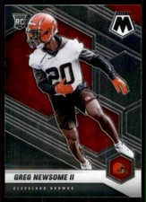 GREG NEWSOME II 2021 Mosaic Football Cincinnati Bengals #346 ROOKIE RC