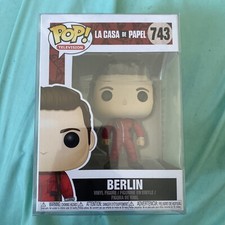 Funko Pop! TV #743 Berlín. La Casa De Papel. ¡¡EXCELENTE!! Con protector