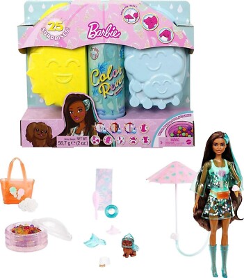 Barbie Color Reveal Puppe Sunshine and Sprinkles mit 7 Überraschungen Farbwechsel