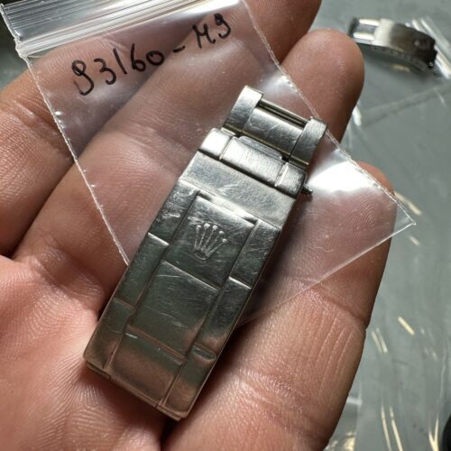 Rolex Clasp For 16600 16660 Sea Dweller Ref 93160 Oyster Steel M9 From 1988 - Imagen 1 de 2