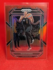 2023 Panini Prizm WNBA Red Prizm SP 103/199 #34 Kiah Stokes