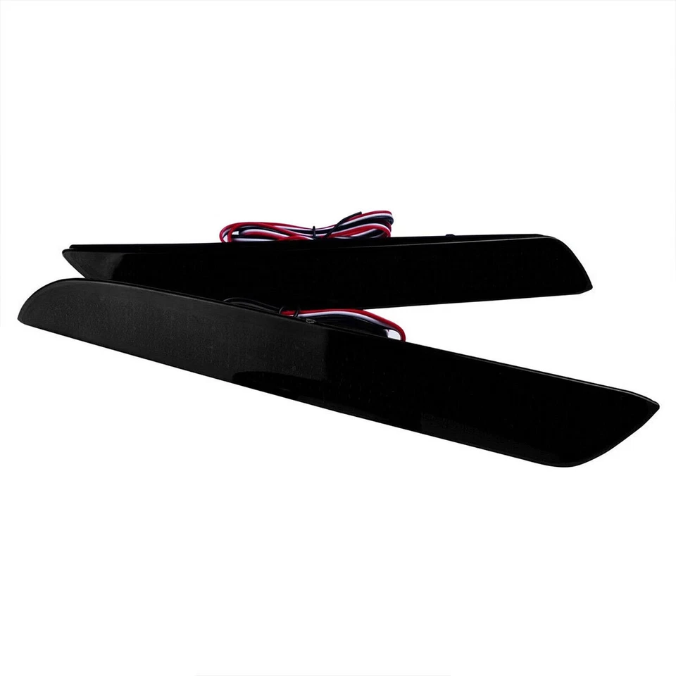 Par de luces de freno traseras reflectoras de parachoques LED para Honda CR-V CRV 2012 2013 2014 Foto 4 de 4