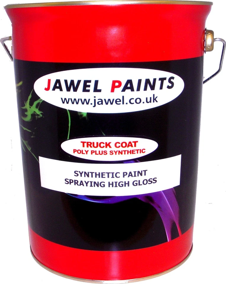CHASSIS PAINT JAWEL PETROL RESISTANT SYNTHETIC BLACK GLOSS 5lt