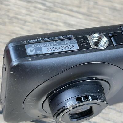 Canon PowerShot SD940 IS Black 12.1 MP 4x Optical Zoom Digital