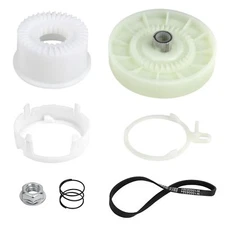 W10721967 Washer Pulley Clutch Kit & W10006384 Washing Drive Belt for Whirlpool