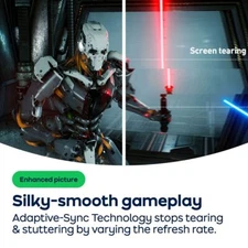 MSI CMS MPG 321CURX QD-OLED 4K Ultra HD Monitor Curved Monitor Black - Image 4 of 4