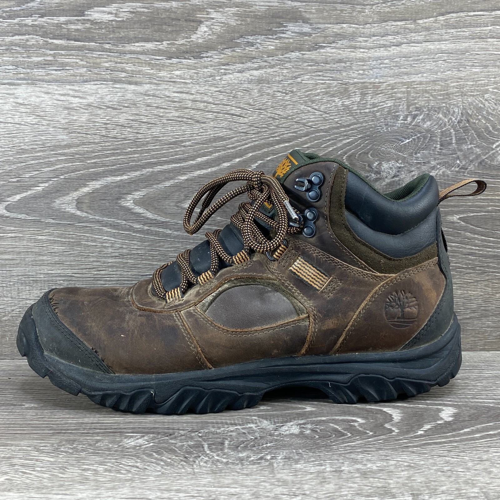 Timberland A1RC2 Mens Mt Major Mid Hiking Boot Dark Brown Full