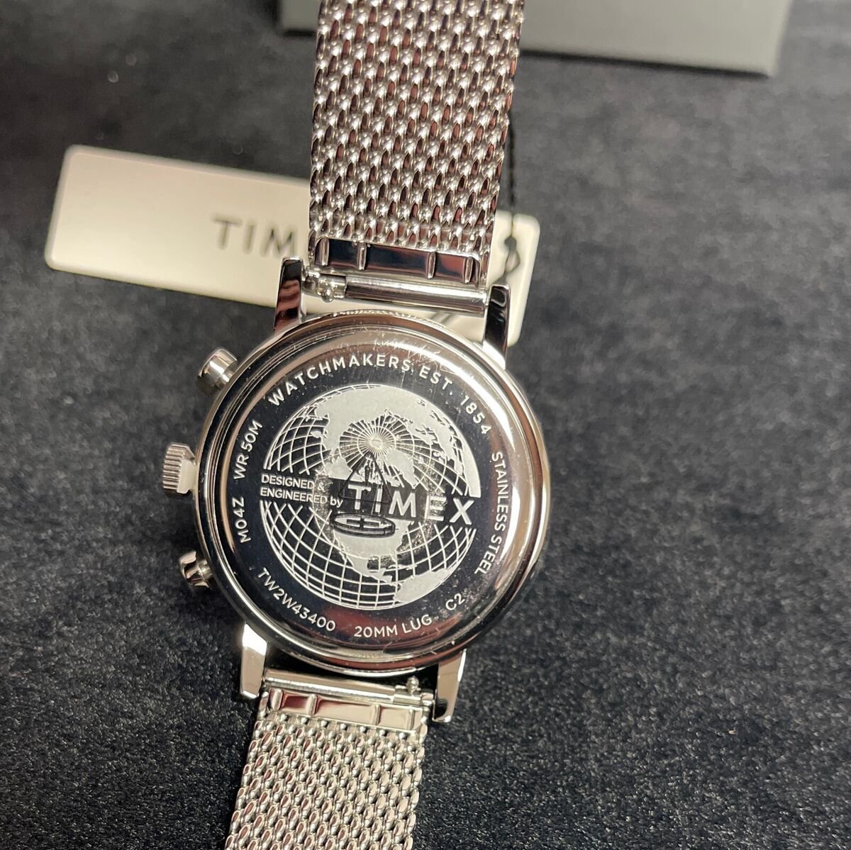 Timex TW2W43400 Silver Trend Midtown Movement Japan Timex TW2W43400 Silver Trend Midtown Movement Japan
