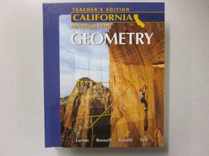 Mcdougal Littell Geometry Teacher S Edition California Edition New 0618811915 9780618811915 Ebay