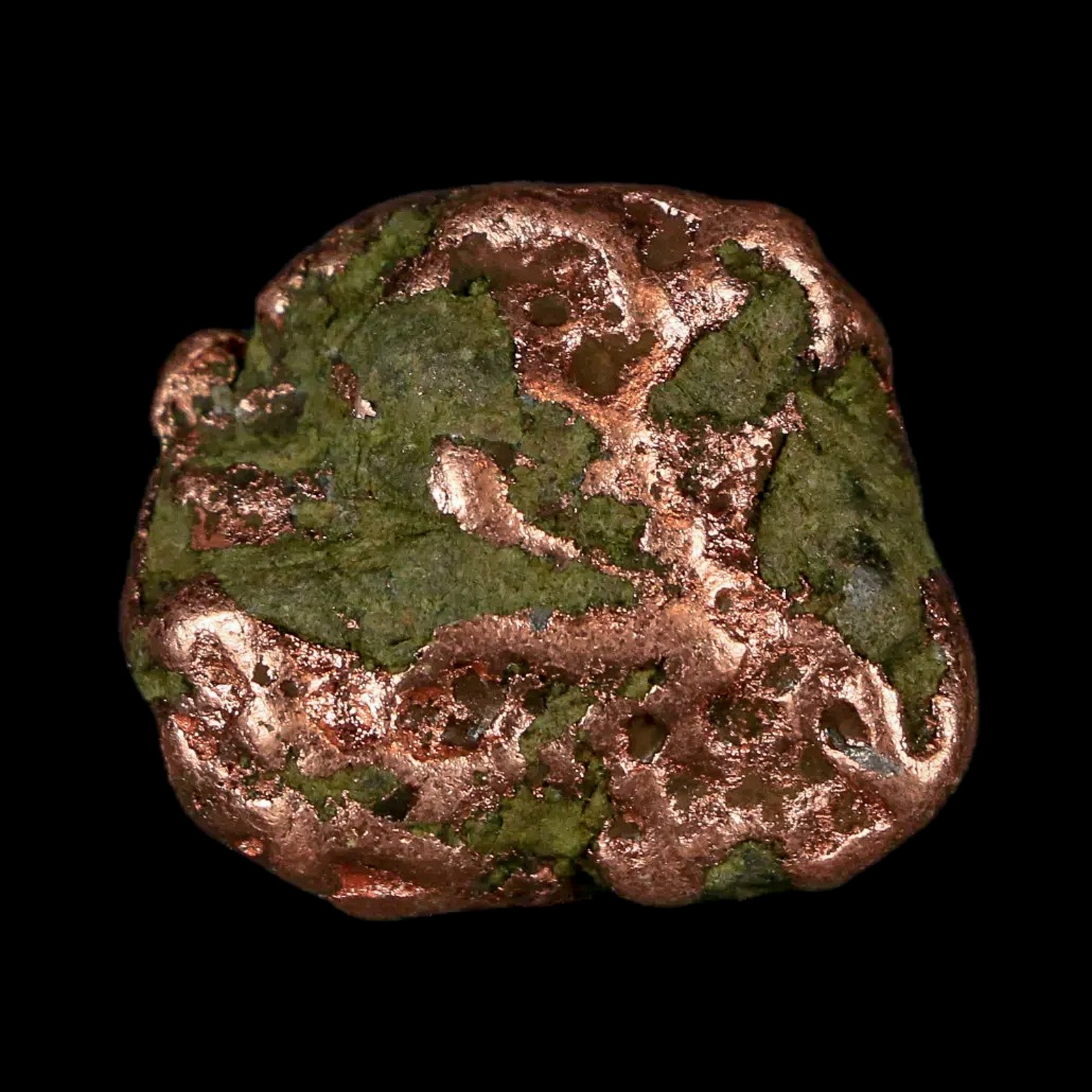 1" Solid Native Copper Polished Nugget Mineral Keweenaw Michigan eBay