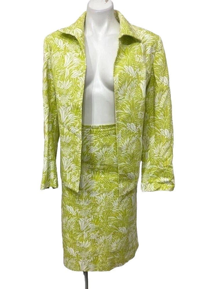 Skirt Suits White Floral Suits & Suit Separates for Women