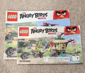 LEGO (The Angry Birds Movie) - Bird Island Egg Heist, Set #75823, Complete w/box
