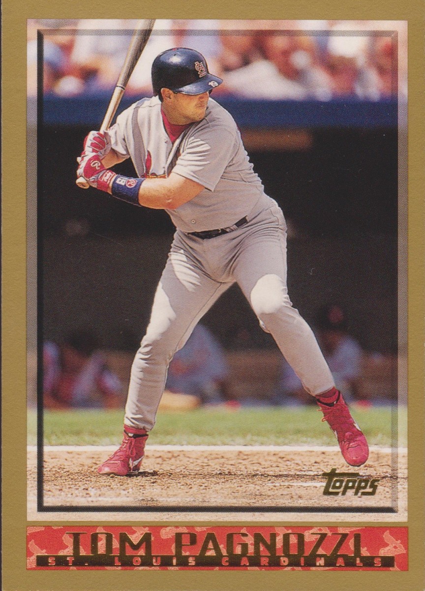 1998 Topps Tom Pagnozzi #431 St. Louis Cardinals Baseball | eBay