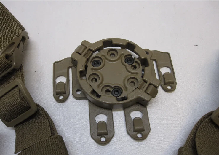 BLACKHAWK SERPA HOLSTER KIT BERETTA 92 M9 MOLLE DROP LEG DUTY BELT COYOTE RIGHT - Image 4 of 4