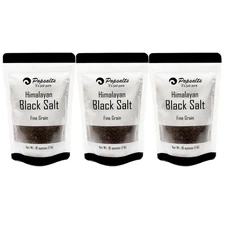 Himalayan Black Salt (Kala Namak) – Pure, 3 pounds -Fine-Pure-Natural-Chef Grade