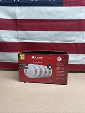 Kidde Smoke Alarm Model 20SA10 Hard Wired Detector 10 Year battery 4 Pack