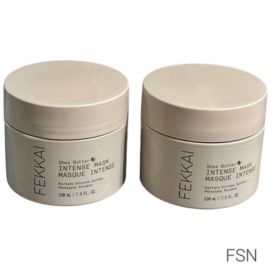 *SALE* 2-PACK FEKKAI SHEA BUTTER INTENSE MASK  7.5 fl. oz New Genuine