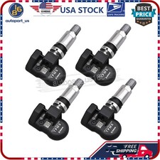 New 4pcs Universal Programmable Tpms Sensor 2in1 Dual Frequency 315mhz 433mhz