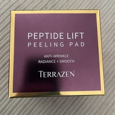 TERRAZEN Peptide Lift Peeling Pads 175mL 60 Pads New