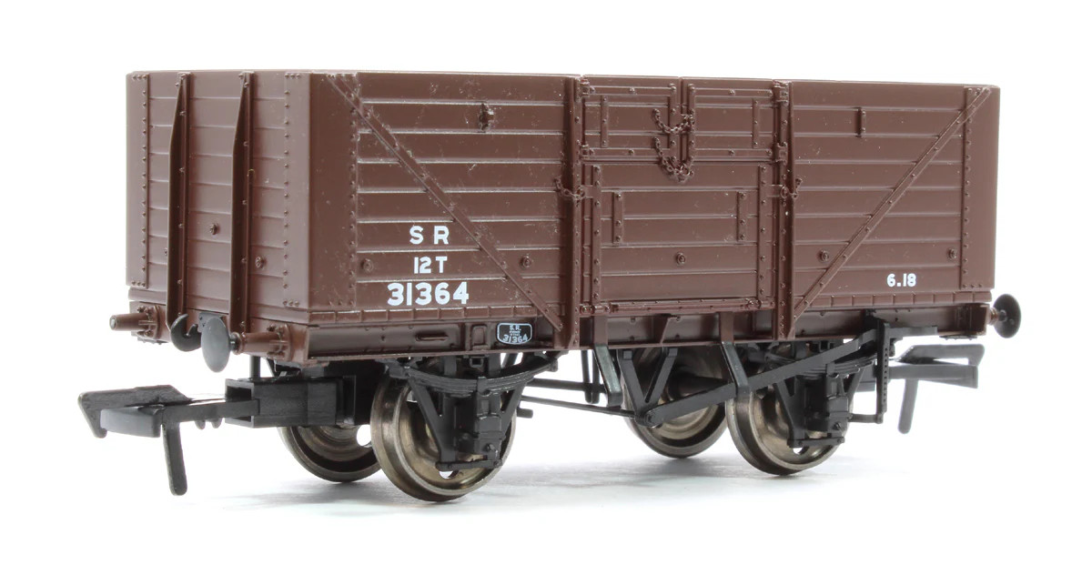 Rapido Trains UK 940012 Southern Railway 8 Plank Open Wagon D1379 No.31364, SR B