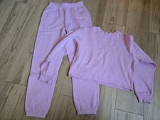 H&M Mädchen rosa Trainingsanzug Fleece – 10-11 Jahre