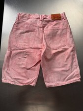 Vintage Levi's 569 Shorts Pink Tag W32 100 Cotton