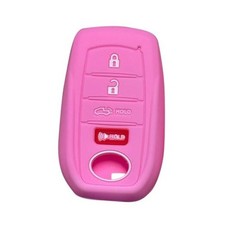 Key Fob Cover for Toyota Corolla: 4 Buttons Key Fob Case Fit for Toyota Pink