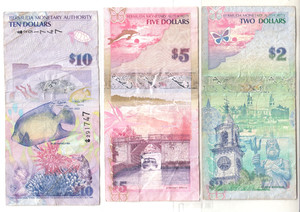 Bermuda 2/5/10 Dollars 2009 Circulated