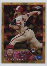 2023 Topps Chrome Update Sapphire Edition Gold 32/50 Sam Bachman #USCS238 fm0