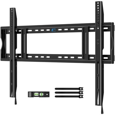 HOME VISION Robuste feste TV Wandhalterung für 55-130'' fest, schwarz 