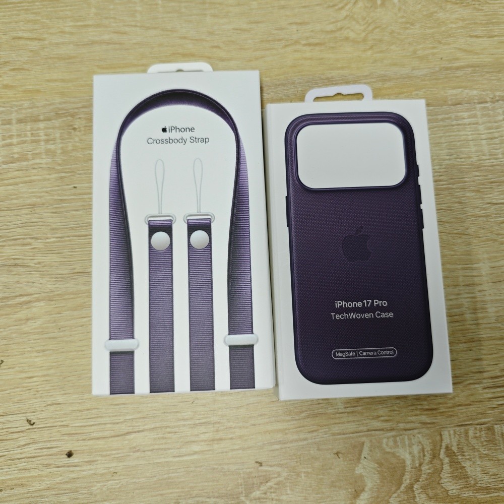 NEW TechWoven Case with Magsafe + Woven Crossbody Strap For iPhone