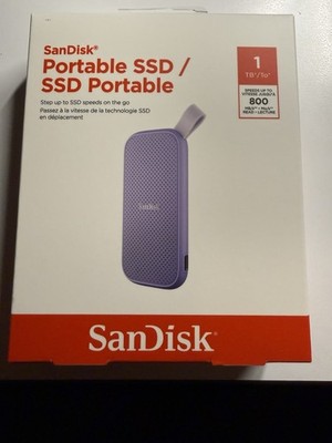 NEW SanDisk 1TB Extreme Portable USB-C USB 3.2 External SSD SDSSDE29-1T00