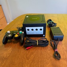 Nintendo DOL-101 GameCube Console -Black Includes OEM Controller And Cables