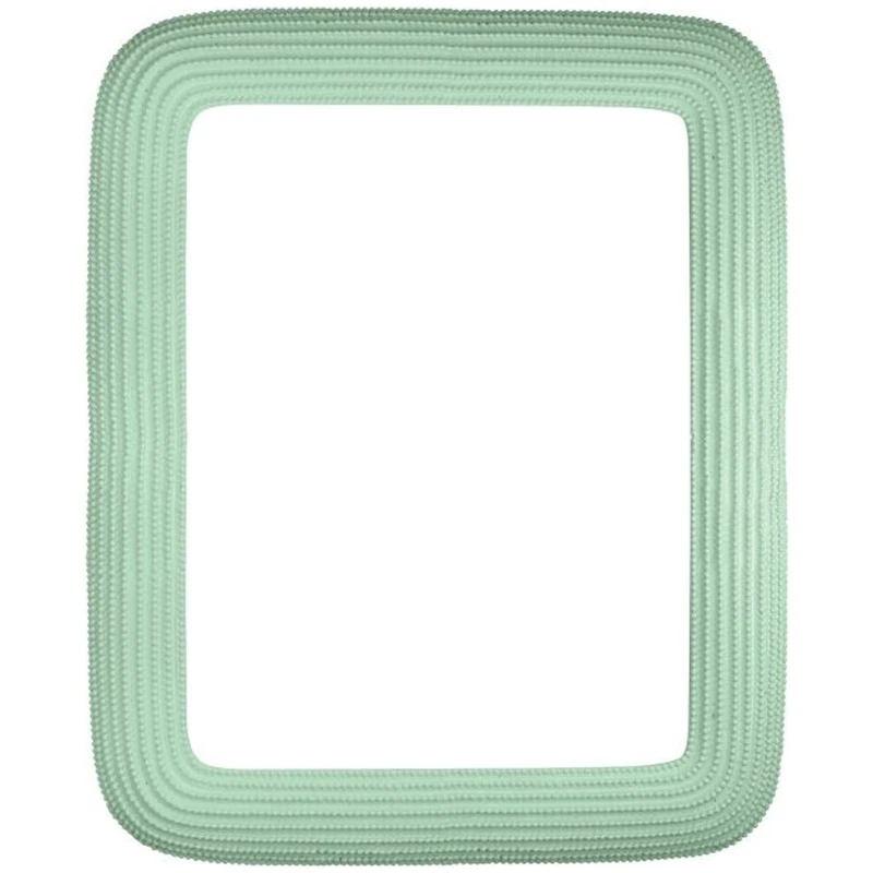 Portafoto Cornice Texture BRANDANI Verde Acqua Foto 18x24 cm Poliresina Tavolo, fotografia 9 di 9
