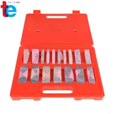 17 PC Hardened Steel Precision Angle Block 1/4 to 45 Degree Set