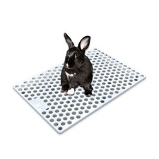 HOP Rabbit Litter Box, Less Mess with Built-in Hay Feeder Designed for Rabbit...